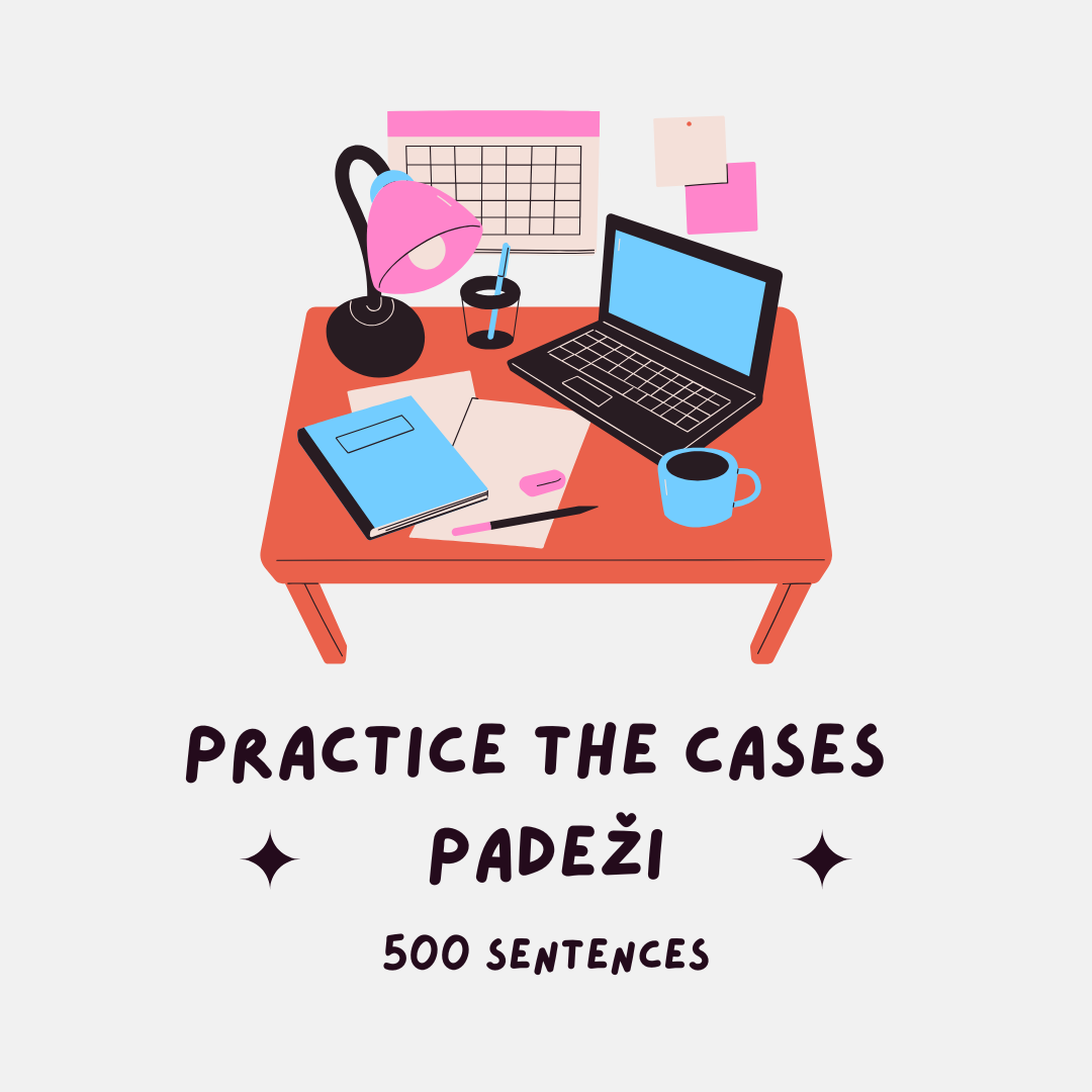 500 sentences to practice the cases